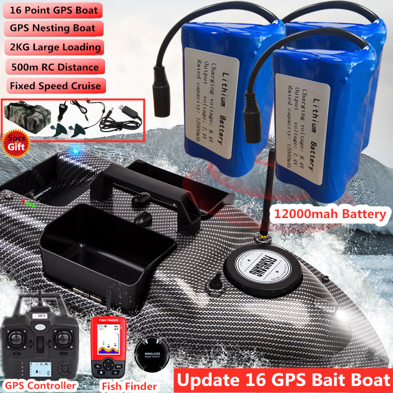 Rc Hobby Grade Boat - 16Point GPS Dual Position Fixed Speed