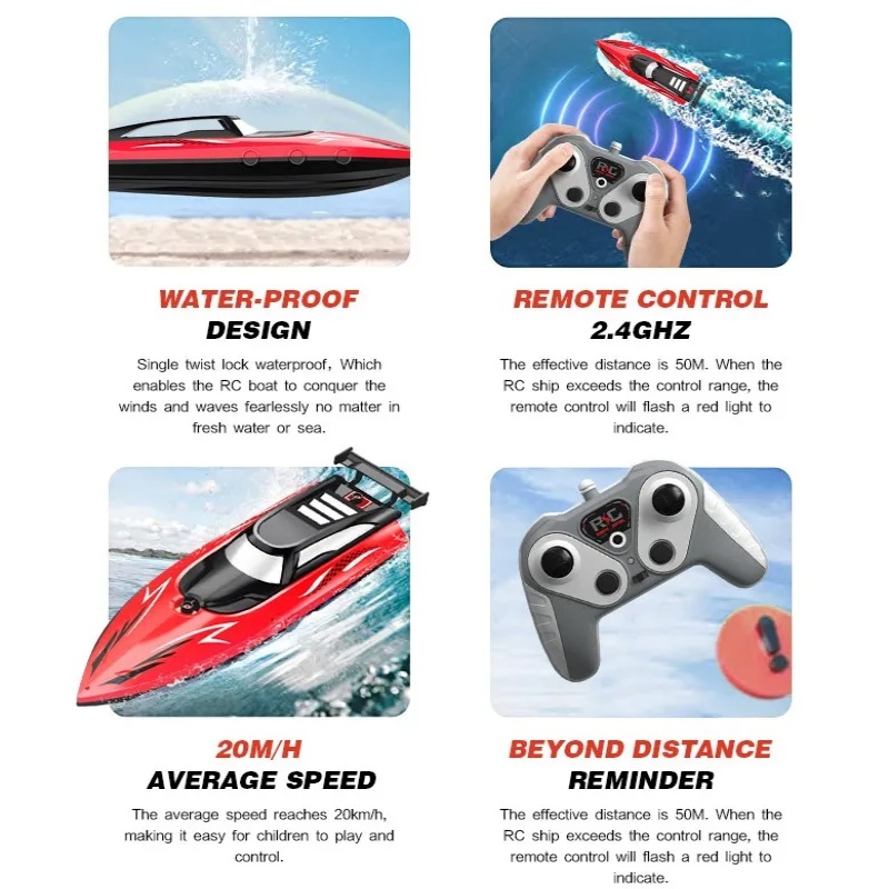 2.4G RC Boat High Speed Remote - огляд і ціна Rc Hobby Grade Boat