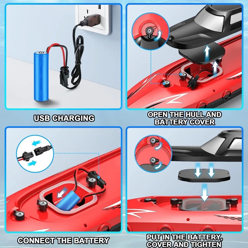 2.4G RC Boat High Speed Remote - огляд і ціна Rc Hobby Grade Boat