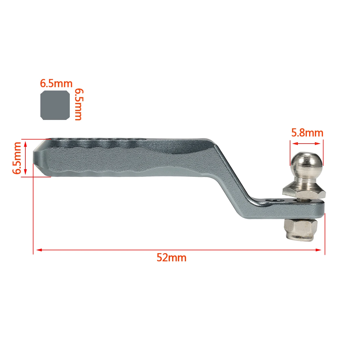 Aluminum RC Tow Hitch Scale Tr - огляд і ціна Rc Crawler 4X4