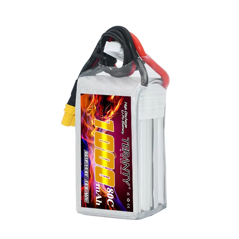 TERANTY 4S 1000mAh 14.8V 80C/1 - огляд і ціна Lipo Battery 4S