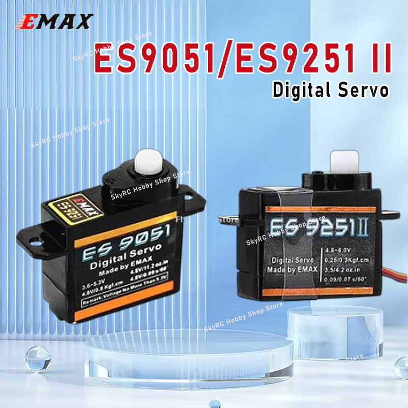EMAX ES9051 / ES9251 II Digita - огляд і ціна Rc Hobby Wholesale