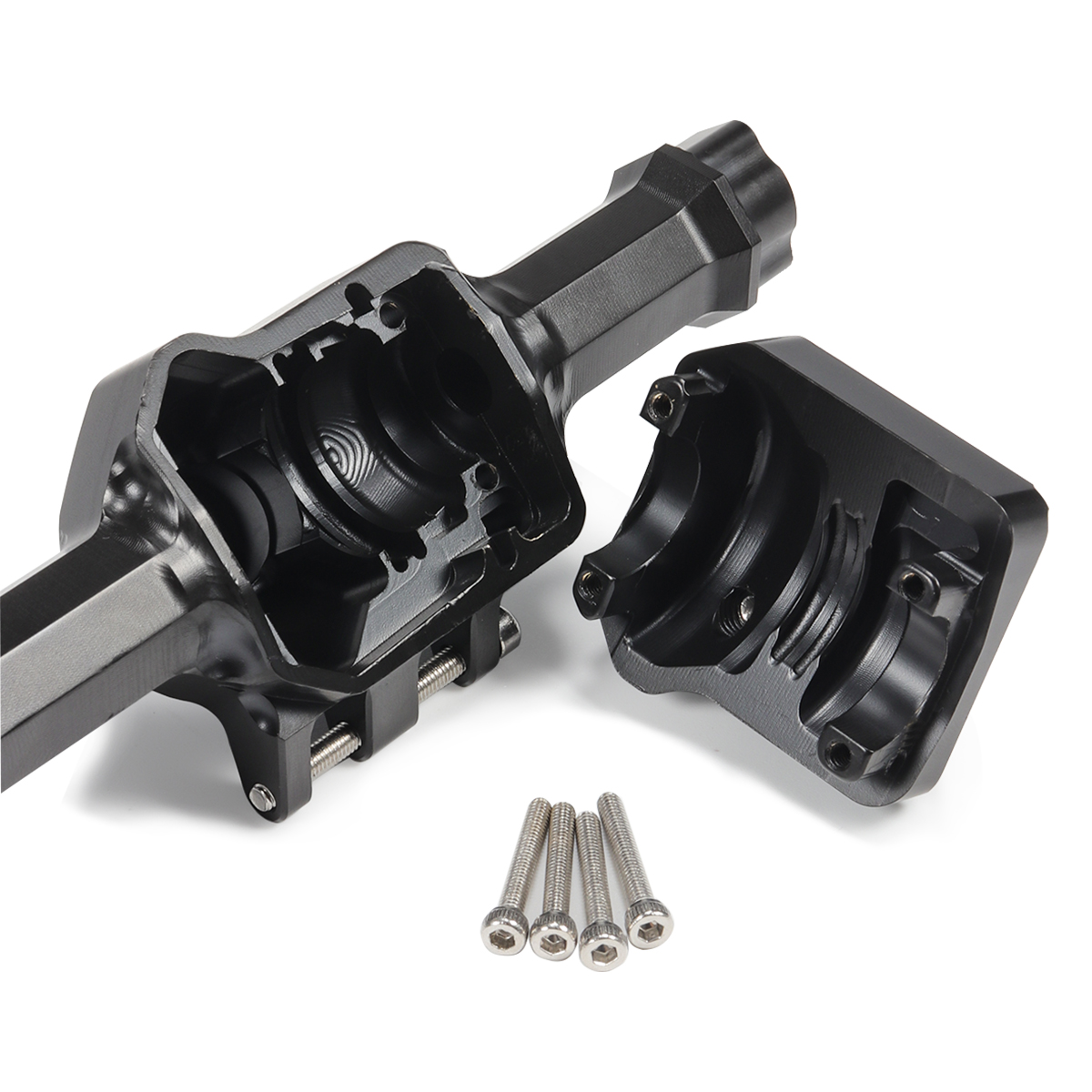 Black Brass Axle Housing Porta - огляд і ціна Rc Crawler 4X4