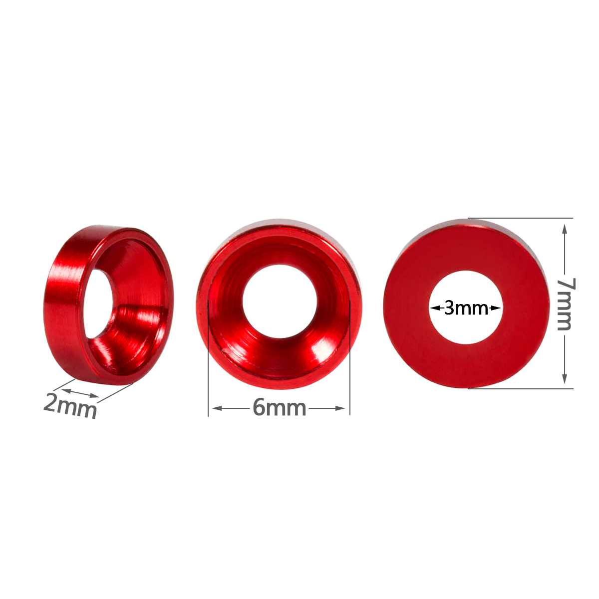 Aluminum Alloy M3 Anodized Cou - огляд і ціна Rc Crawler 4X4