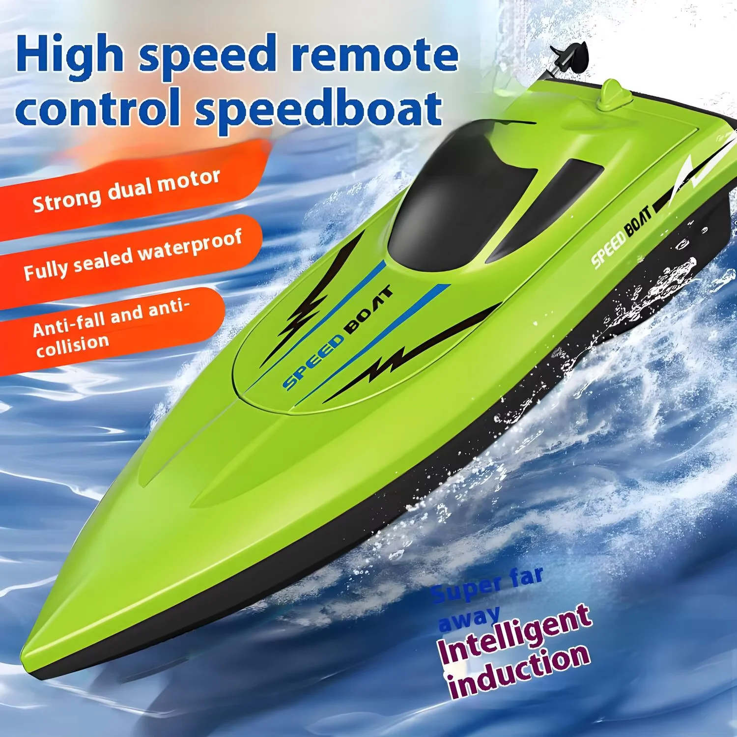Kids' Waterproof & Ultra-Fast  - огляд і ціна Rc Hobby Grade Boat