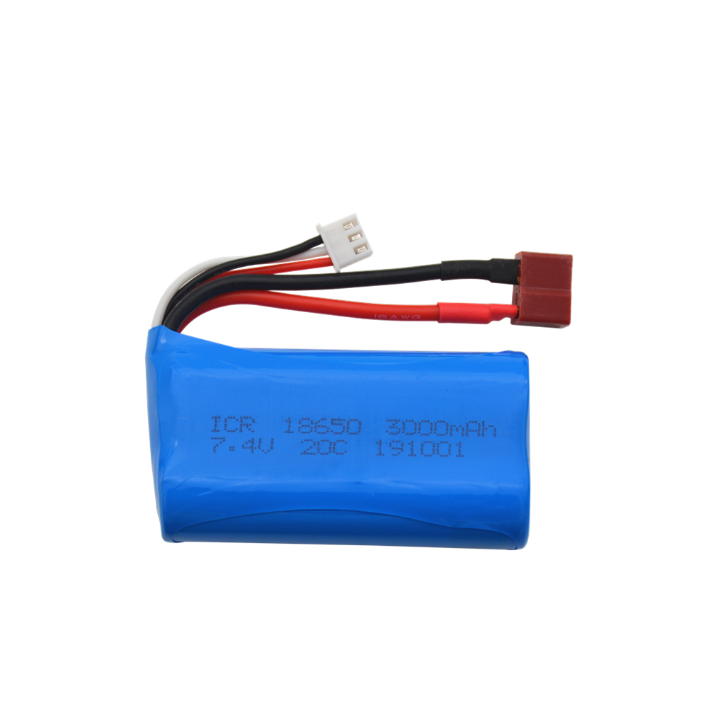 7.4V 3000mAh18650 Lipo Batery  - огляд і ціна Rc Hobby Wholesale