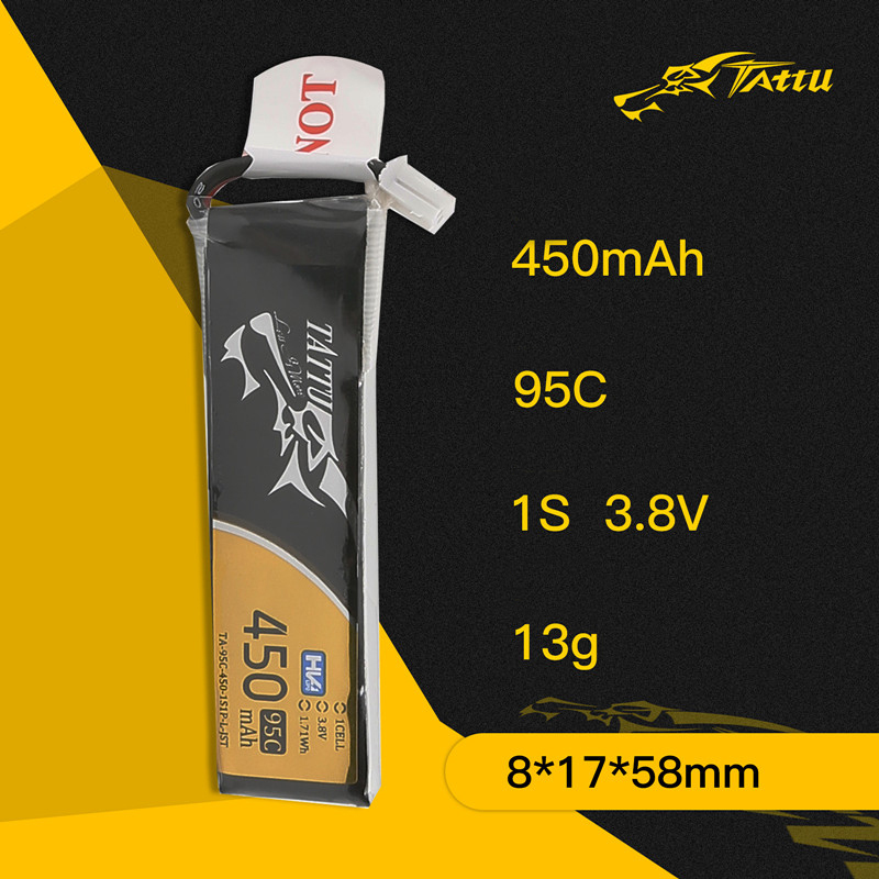 3Pcs NEW TATTU 450/500/550mAh  - огляд і ціна Lipo Battery 4S
