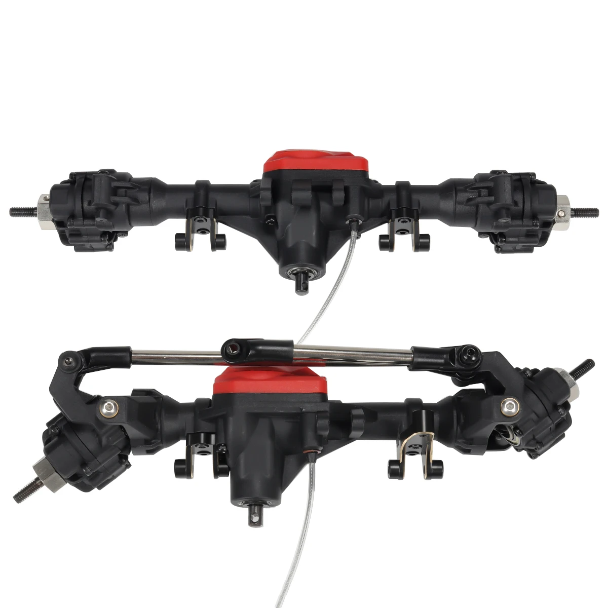 4Pcs Black Brass Link Mounts F - огляд і ціна Rc Crawler 4X4
